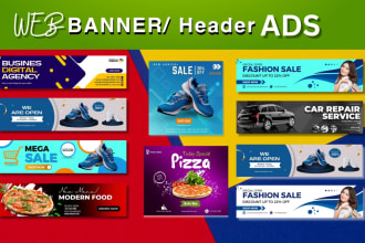 design website banner,slider,header, shopify or etsy banners