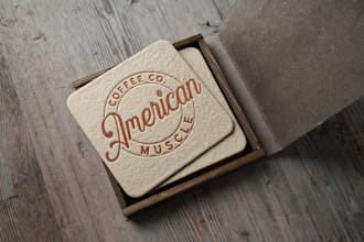 desing vintage logo for brand