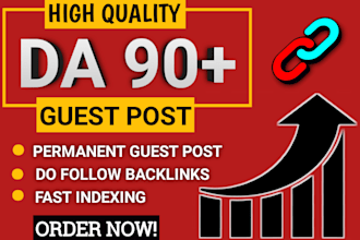 write and publish high domain authority guest post with dofollow backlinks