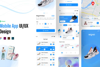 do mobile app UI UX design for ios and android apps