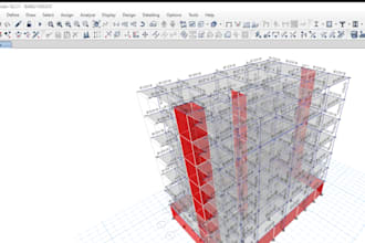 deliver a full structural design using finite element analysis software