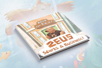create book cover for children story