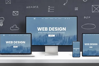 provide professional web design services in HTML, CSS and js