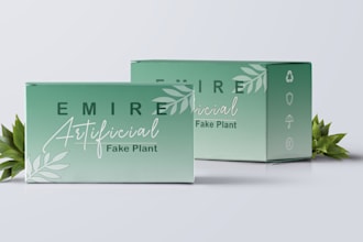 do amazon product packaging design box and label design for your product