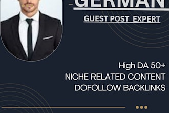 build quality german high authority guest post dofollow white hat SEO backlinks