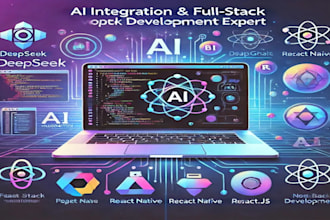 develop ai saas, web app or software with chatgpt, deepseek and openai