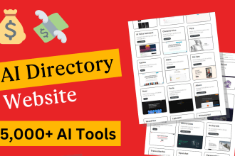 build ai aggregator and ai directory website with over 12000 ai tools