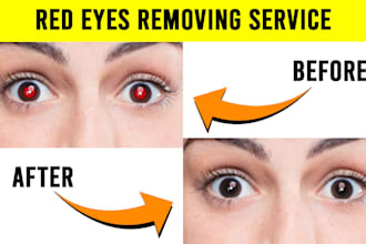 remove red eye, red eye removal within 30 minutes