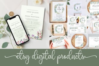 design etsy digital products