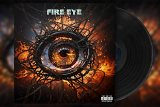 design your album cover art or music artwork