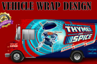 do professional vehicle wrap design, van wrap design, car wrap design