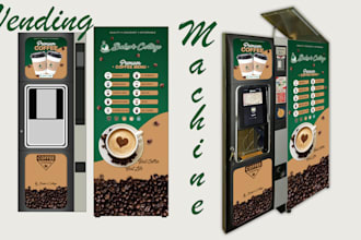 awesome vending machine wrap design and atm ice cream snack machine designs