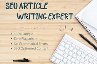 do article writing, blog writing, SEO writing