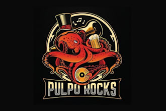 design pizza, chicken, food, burger, bbq and restaurant logo
