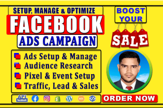 do manage facebook ads campaign, instagram ads, fb ads campaign, fb ads manager