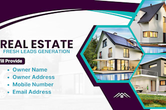 provide real estate leads generation in USA, canada and UK