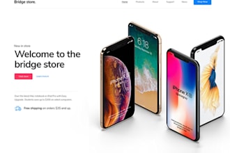 do consumer electronics store website design