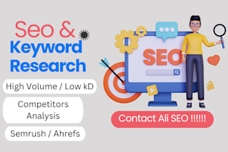 the best SEO keyword research and competitor analysis