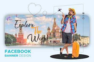 create a professional facebook cover design