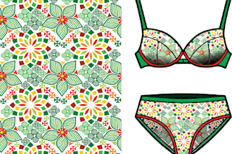 create unique patterns for your lingerie