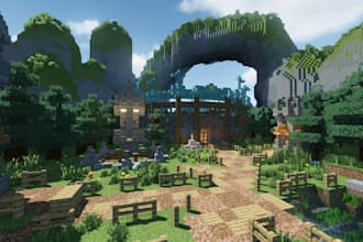 create amazing minecraft builds and redstone contraptions