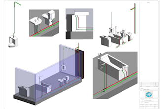 do plumbing and drainage piping layout within 24 hours