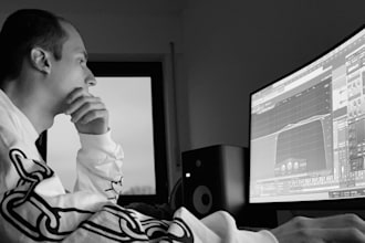 produce a professional hardstyle or edm track from scratch