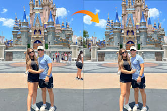 remove any person or object professionally from a picture with photoshop