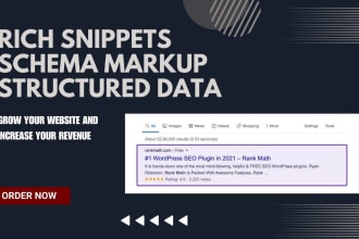 setup rich snippet, schema markup, structural data on your website