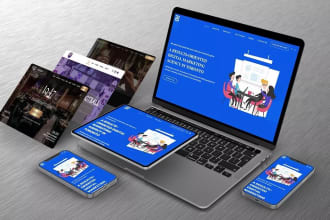 design digital marketing agency website for you