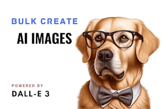 bulk generate images using ai from your prompts