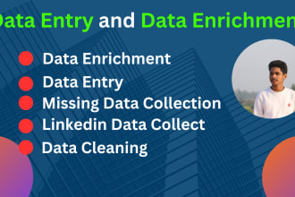 do data entry and data appending enrichment