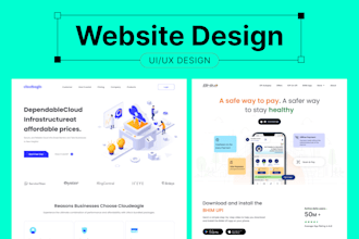 design your website UI