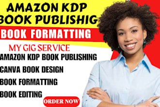 publish book on amazon kindle KDP, book formatting, amazon KDP book publishing