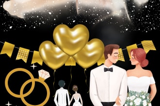 design engagement card, wedding, invitation card, art