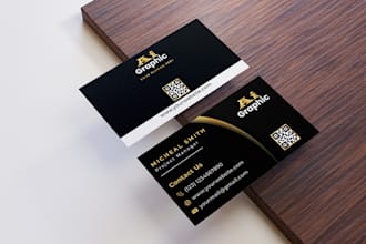 design professional and minimalist business card