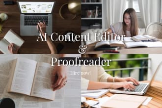 do expert ai content editing and proofreading