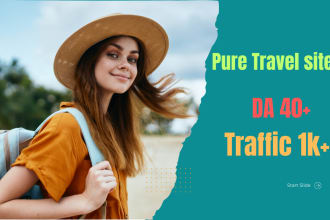 provide advance travel  niche guest post on high da sites