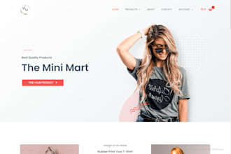 manage and make you ecommerce website with woo commerce