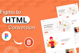 convert figma to HTML CSS using tailwind css or bootstrap