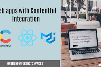 develop web apps with contentful integration