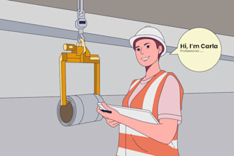 draw any object into a flat illustration for business