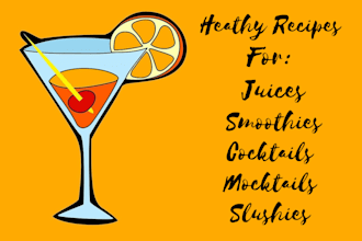 write unique drink recipes for any occasion