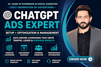 setup and manage chatgpt openai ads campaigns for your business growth