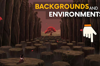 create the concept art and the background of the environment