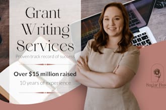 write a professional grant proposal for your nonprofit