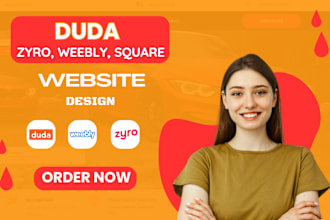 redesign duda website design, duda website builder, duda, zyro, weebly website