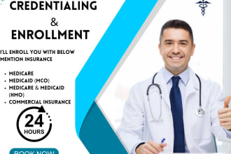 manage credentialing, enrollments, and era for USA healthcare providers