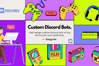 create custom discord bots
