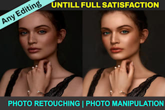 do any kind of photoshop editing and background removal